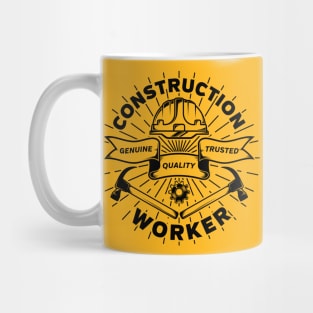 Construction Worker Genuine Quality Job Mug